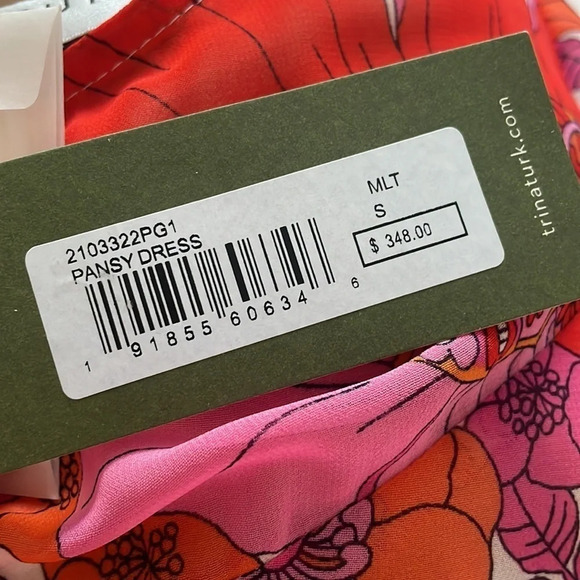 NWT Trina Turk Womens  Pansy Mini Dress - Picture 6 of 10